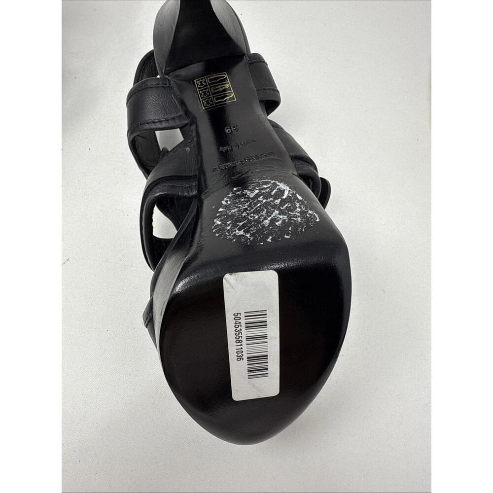 New Burberry Strappy Leather Heels Sandals 39 - Picture 12 of 16